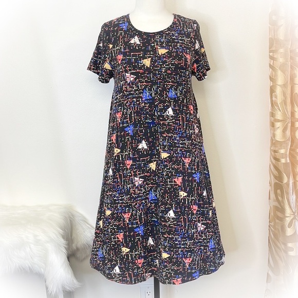 💕Beautiful Lularoe Carly High Low Swing Dress💕 - Picture 2 of 7